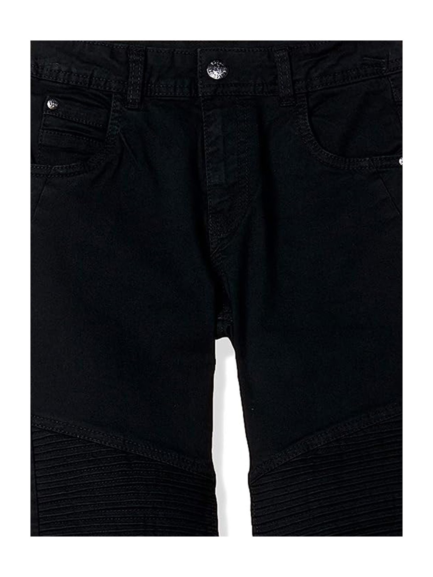 Mothercare Boys Black Solid Trousers