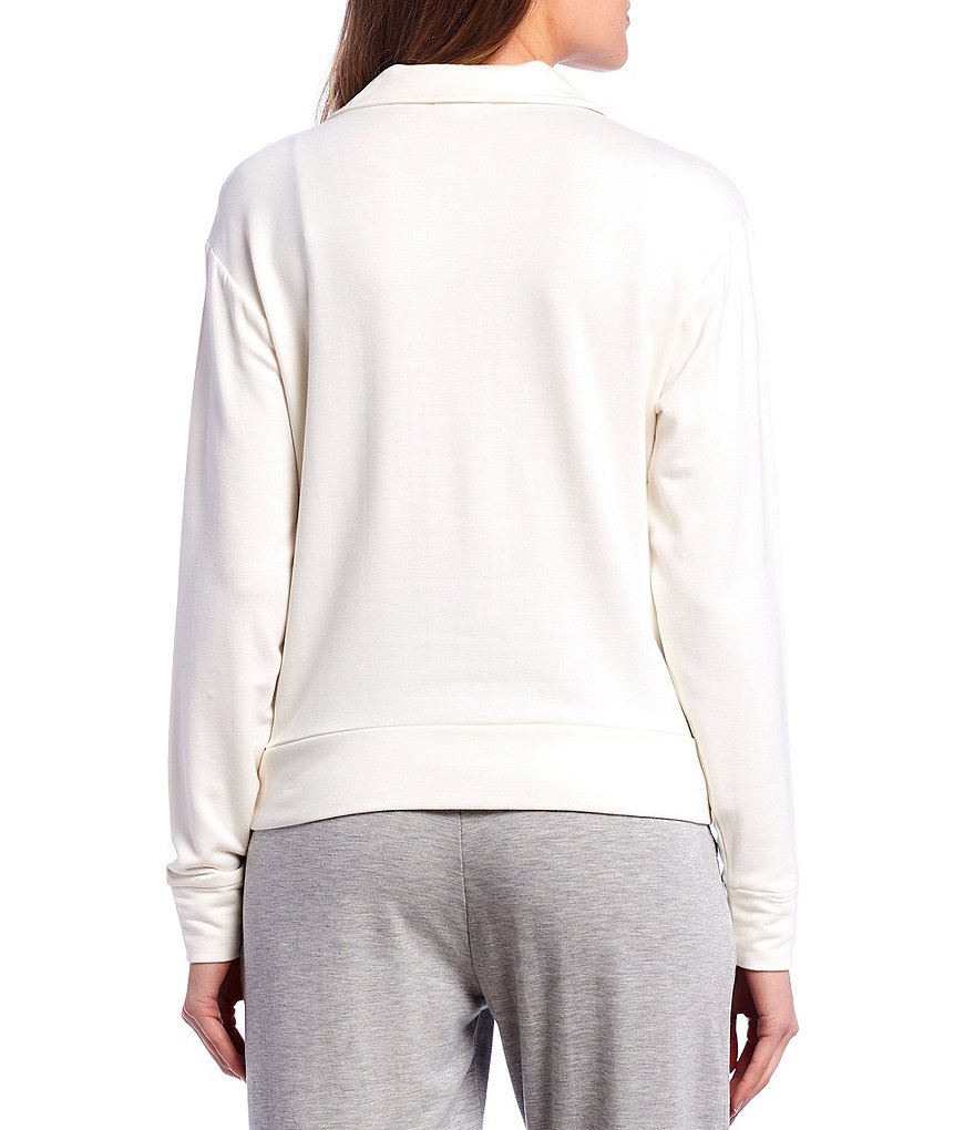 Coco + Jaimeson Coordinating Off-The-Shoulder French Terry Top