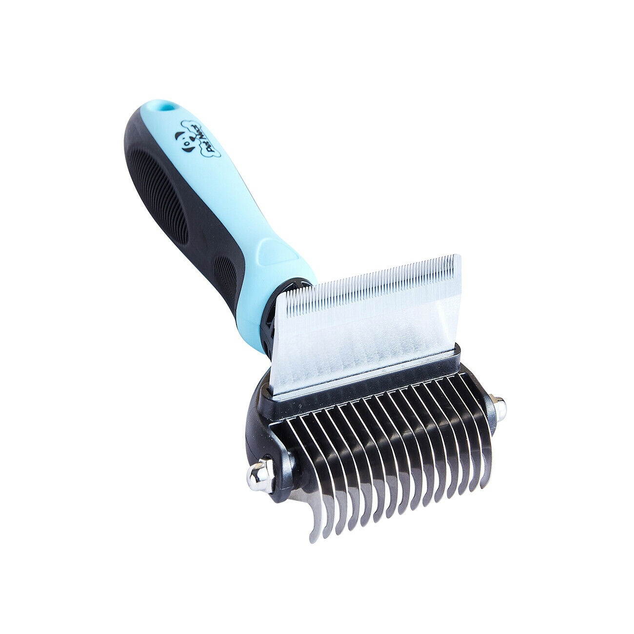 2 Sided Dog Brush for Shedding Pet Grooming Hair Removal Pet Undercoat Rake