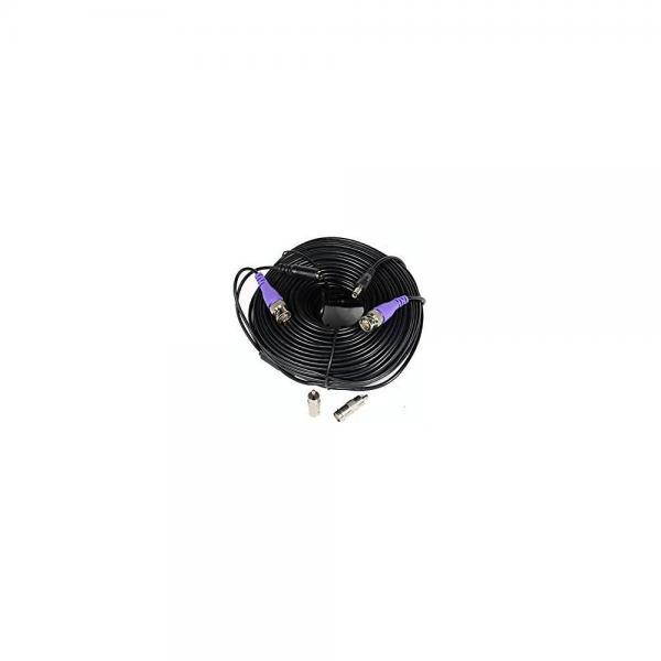 VideoSecu 150 Feet Video Power Security Camera Cable for CCTV Surveillance DVR System Installation CBV150 C13