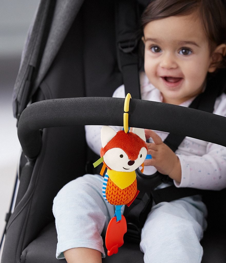 Skip Hop Bandana Buddies Chime & Teethe Toy - Fox