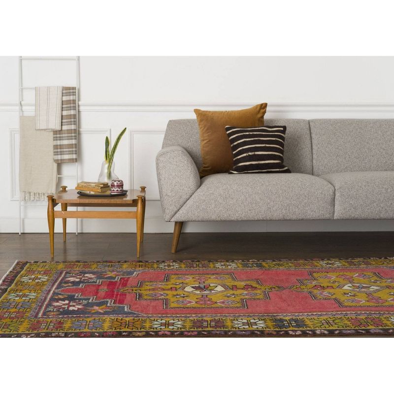 4'5"x8'5" Vintage One-of-a-Kind Yerlan Rug - Revival Rugs