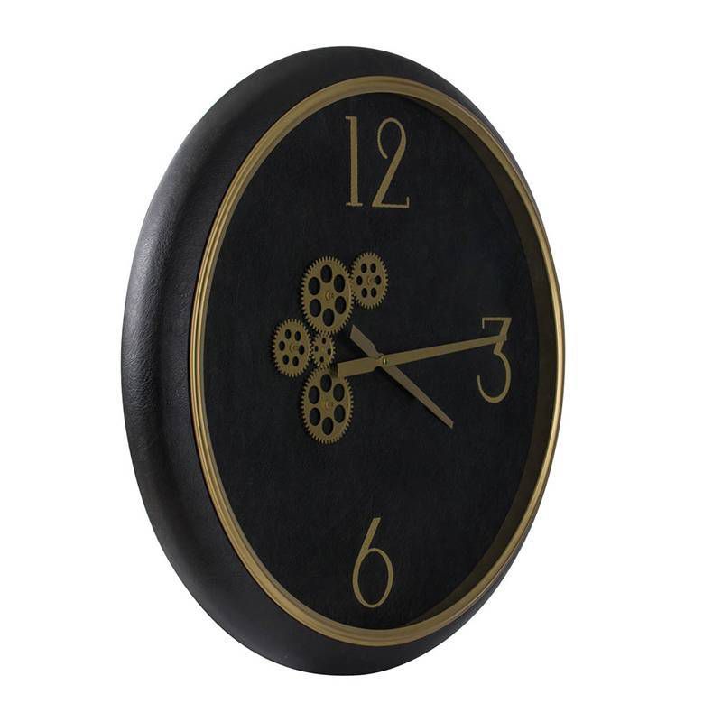 Gear Clock Black - A&B Home