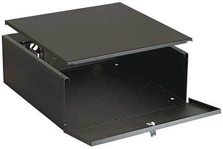 VIDEO MOUNT PRODUCTS DVR-LB1 DVR lock box with lock and fan