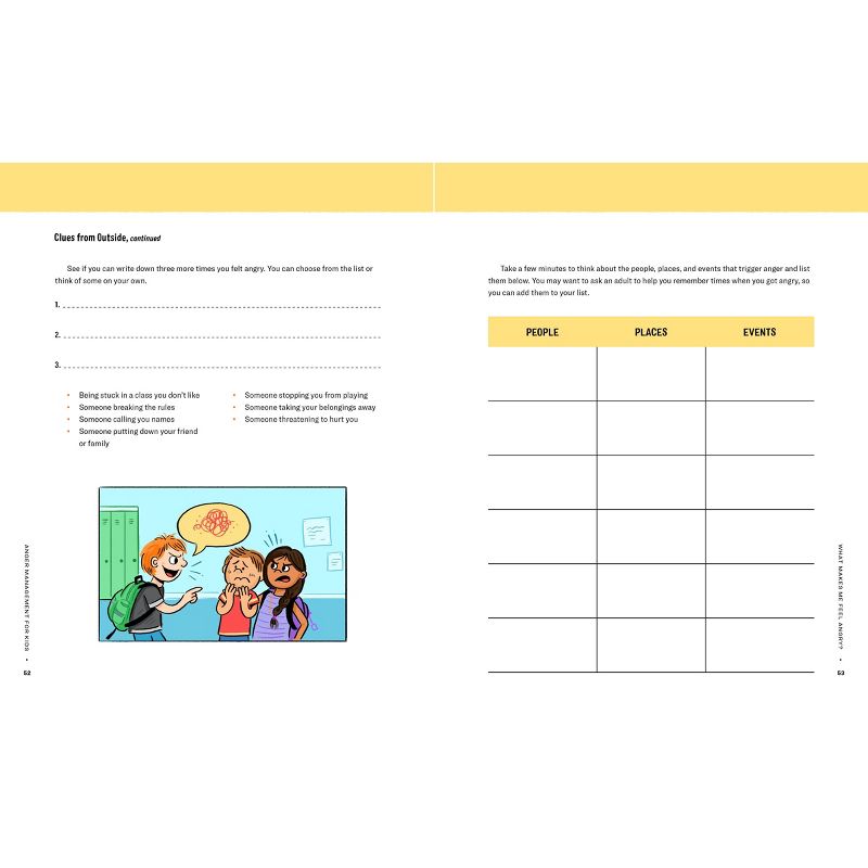 Anger Management Workbook for Kids - by Samantha Snowden (Paperback)