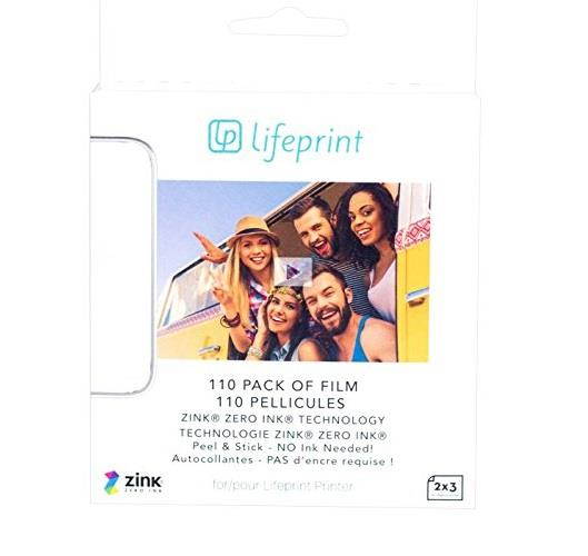 LifePrint PH05 Photo Paper - Sticky Back 110-Pack