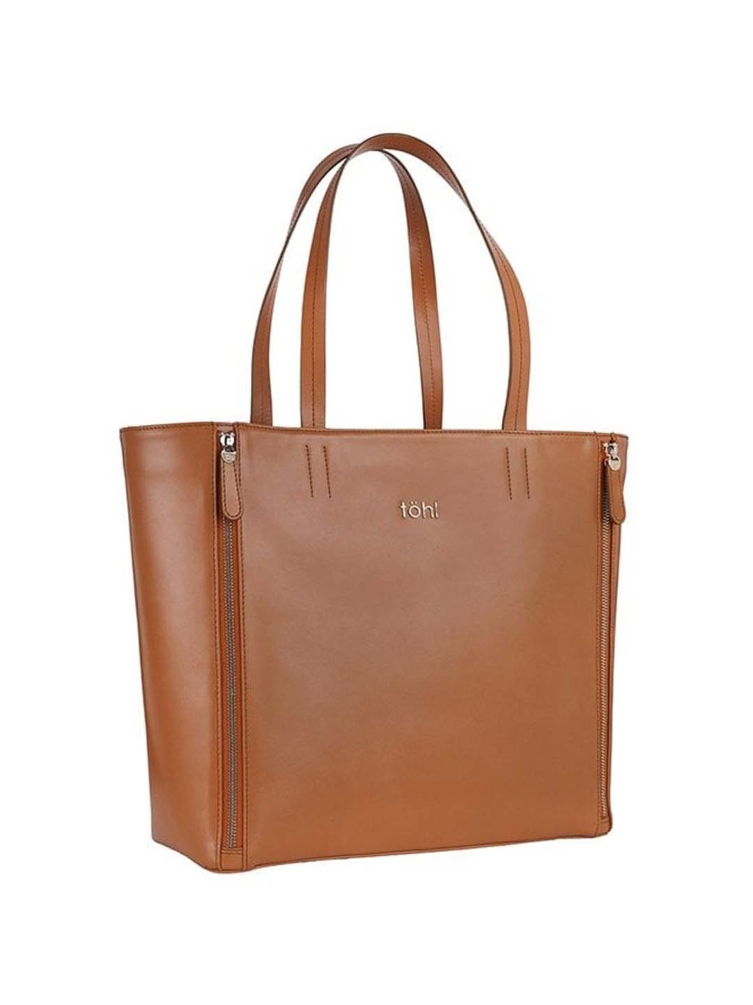 Tohl Rp1 Rivington Tan Solid Leather Tote