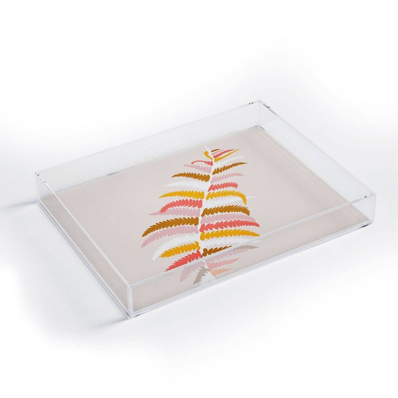 17" x 14" Acrylic Sunshine Canteen Fall Fern Tray - society6