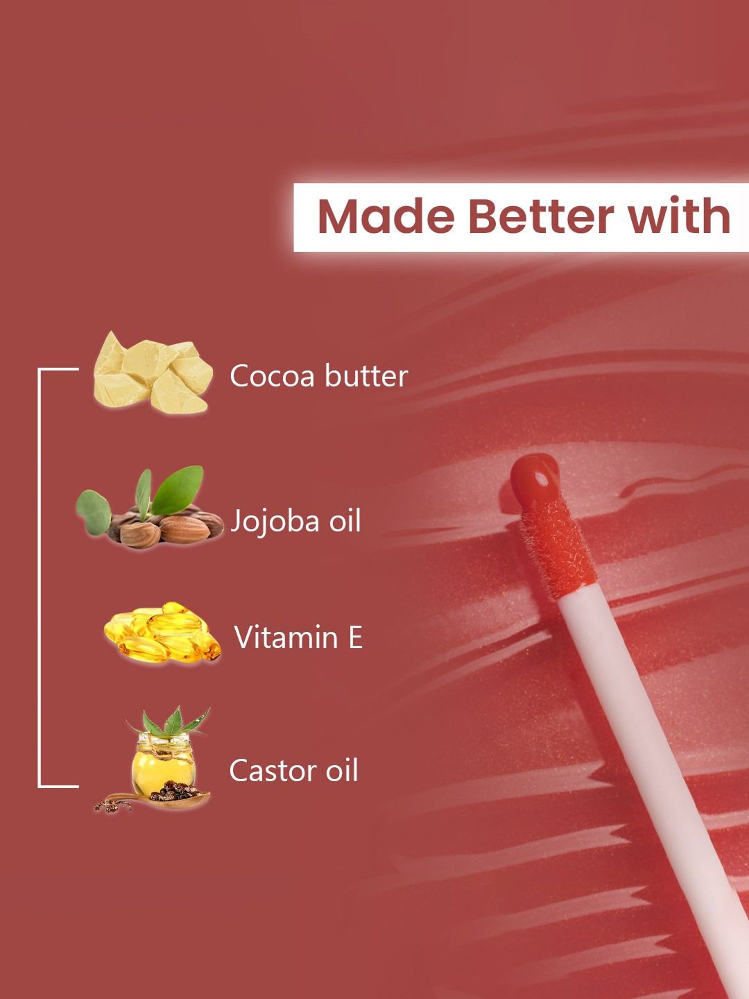 BH Cosmetics x Doja Cat Muse Plumping Lip Gloss Red - 3 ml