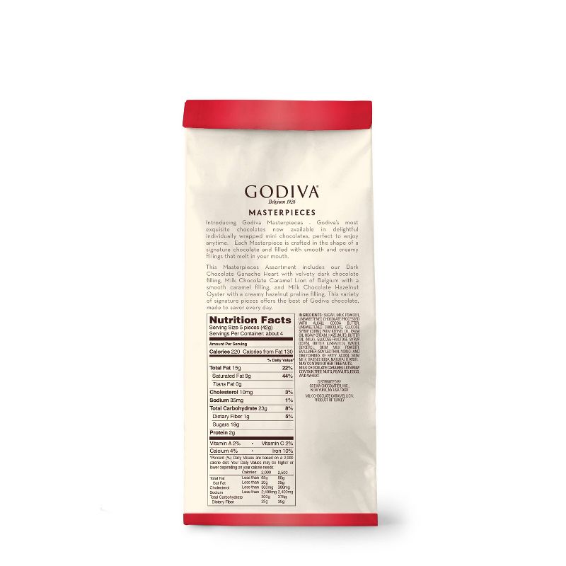 Godiva Masterpiece Holiday Assorted Chocolates - 5.8oz