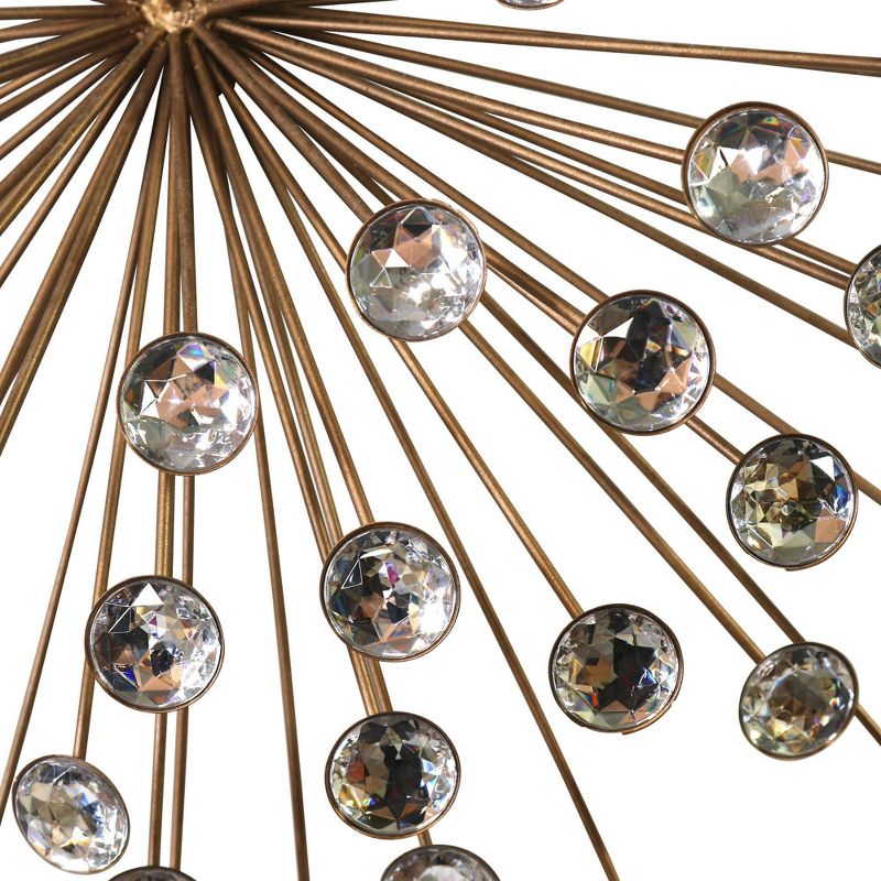 24" Acrylic Burst Bronze - Stratton Home Décor