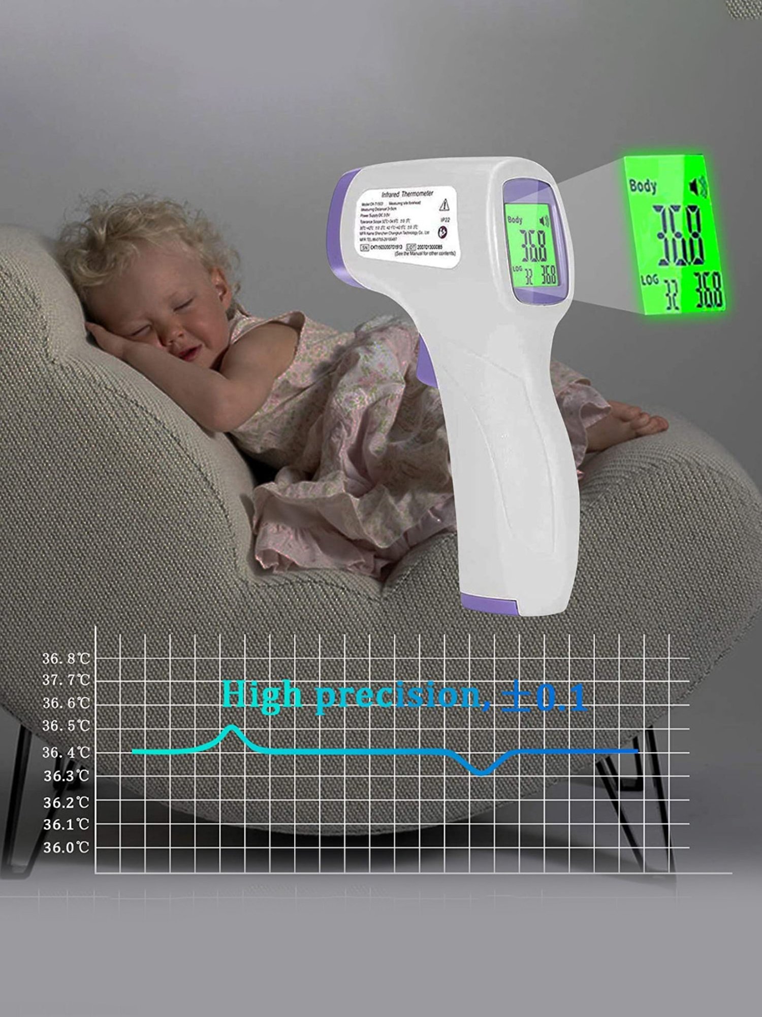 Magnum Flat Fold Duckbill NIOSH Certified N95 Mask (Pack of 1, White)