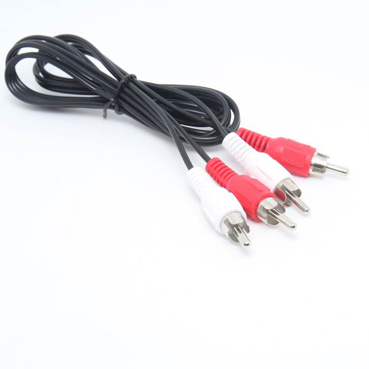 Topwin 1.2M Pure Copper audio Cable 2 RCA to 2 RCA AV Cable