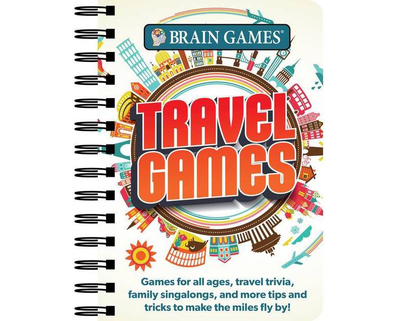 Brain Games Mini - Travel Games - (Spiral Bound)