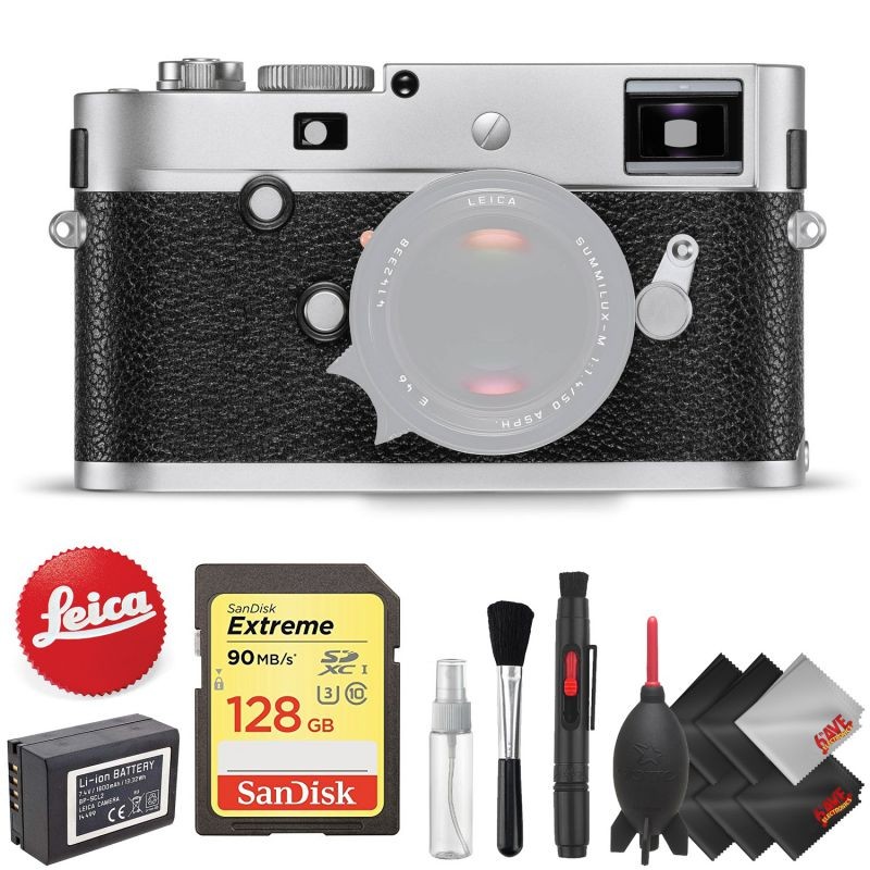 Leica M-P (Typ 240) Digital Rangefinder Camera (Silver) +  + Pro Accessory Kit