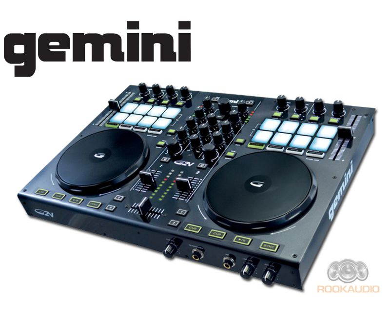Gemini G2V 2-Channel Virtual DJ Controller