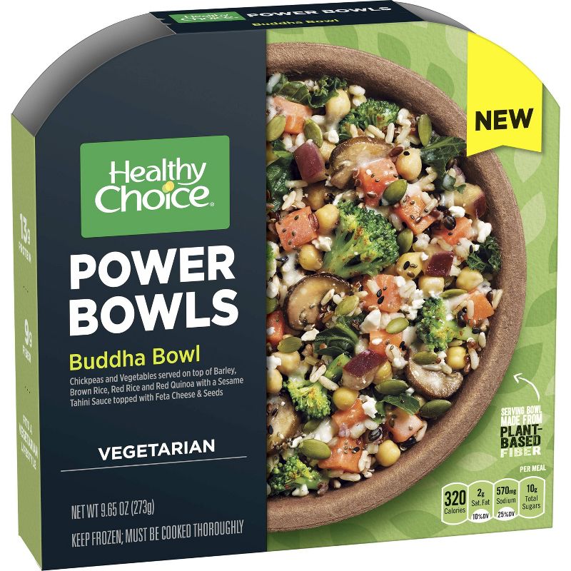 Healthy Choice Power Bowls Vegetarian Buddah Bowl - 9.65oz