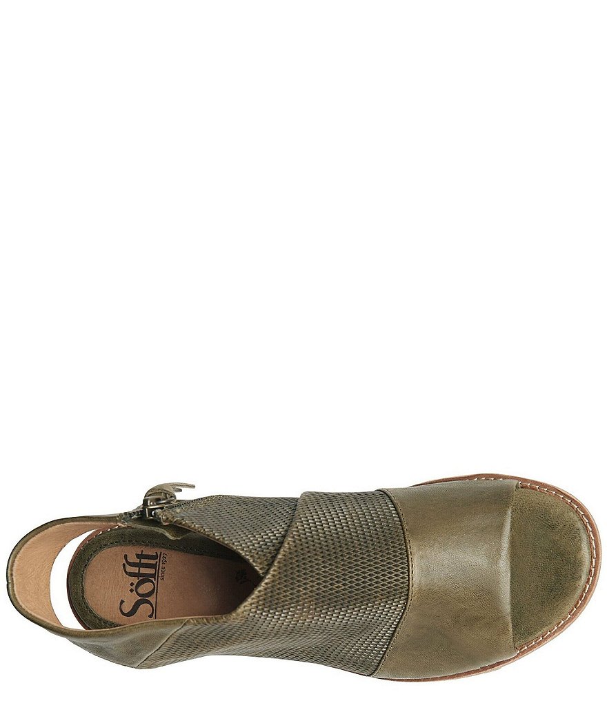 Sofft Natalia Perforated Leather Sandals