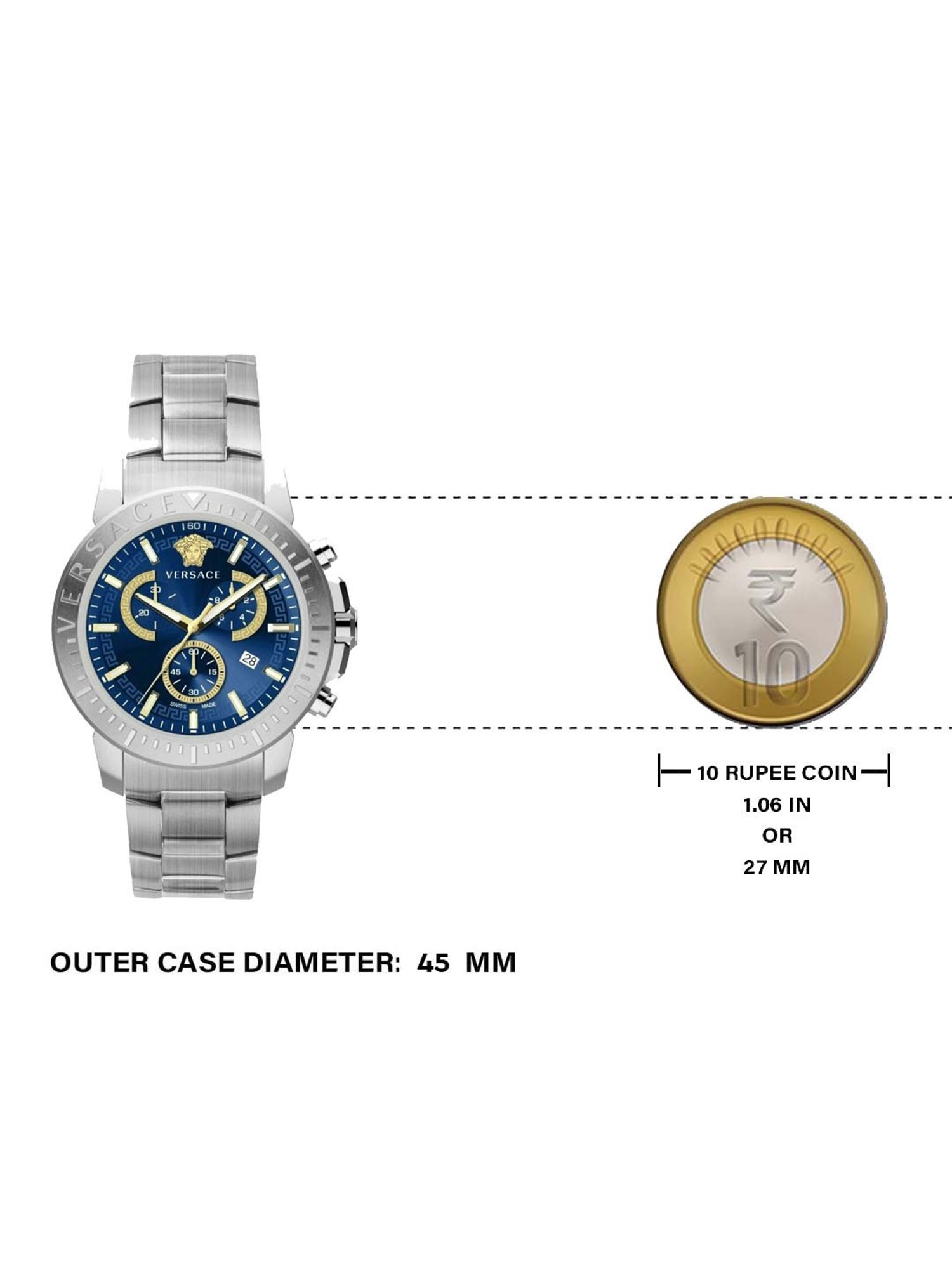 VERSACE VE2E00721 Analog Watch for Men