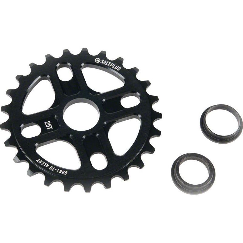 Salt Plus Manta Sprocket - Black - Tooth Count: 25