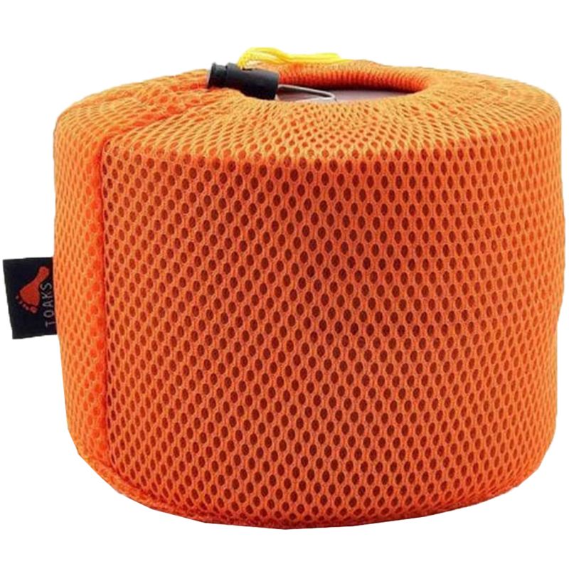 TOAKS 1600ml Ultralight Titanium Camping Cook Pot with Foldable Handles and Lid