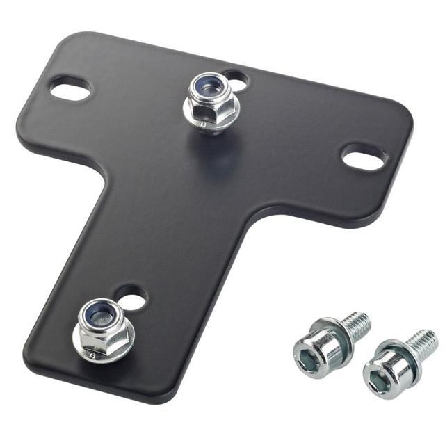 K&M 24359 Speaker Wall Mount Adapter Panel 6, Black #24359.000.55