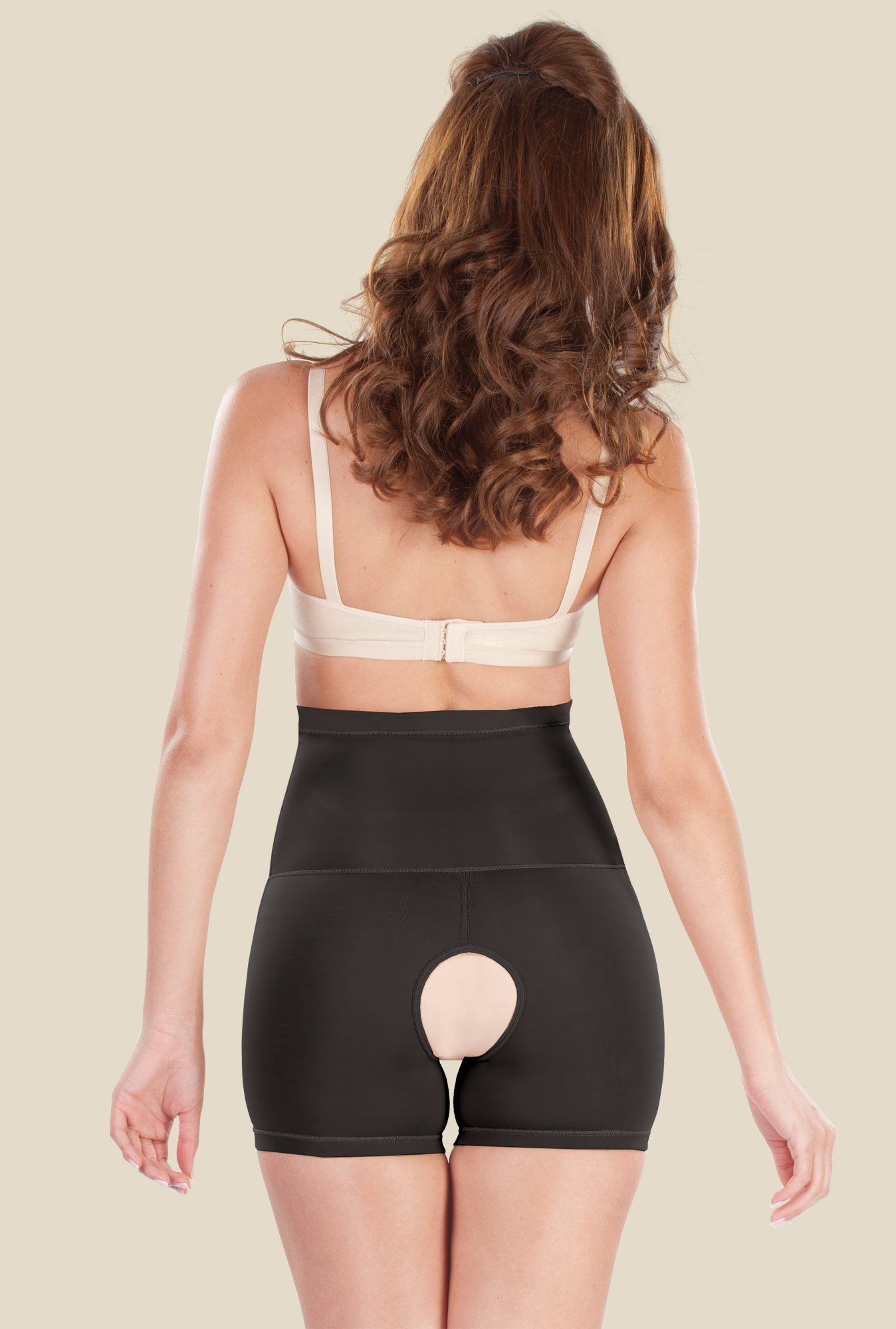 Dermawear Black Solid Mini Shaper