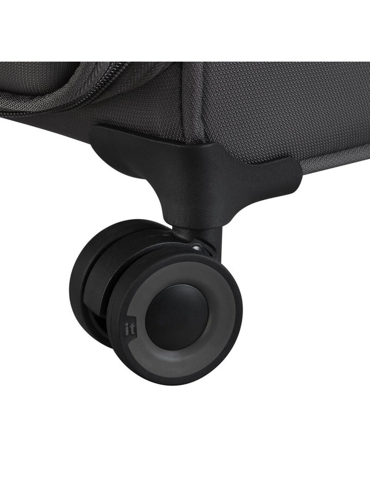 it luggage Precursor Grey Combo-28 & 20 inches Expandable Soft Case Luggage Trolley with TSA Lock