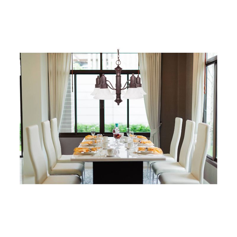 Ceiling Lights Chandelier Old Bronze - Aurora Lighting