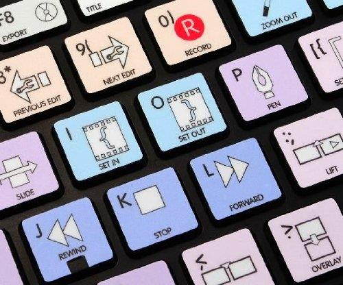 STICKERS FOR KEYBOARD ADOBE PREMIERE GALAXY SERIES WORK WITH APPLE