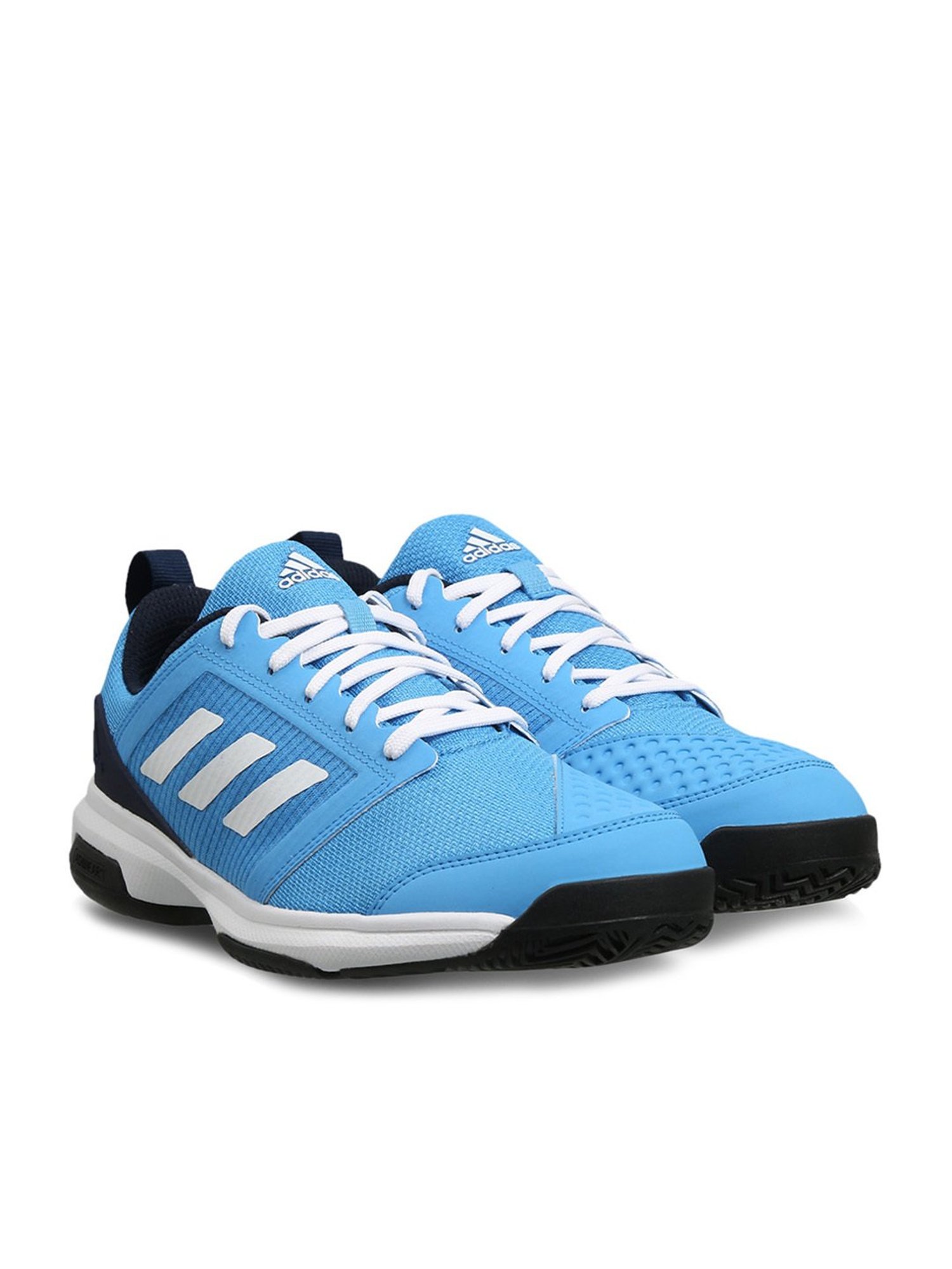 Adidas Men's STIN TNS V2 Blue Tennis Shoes