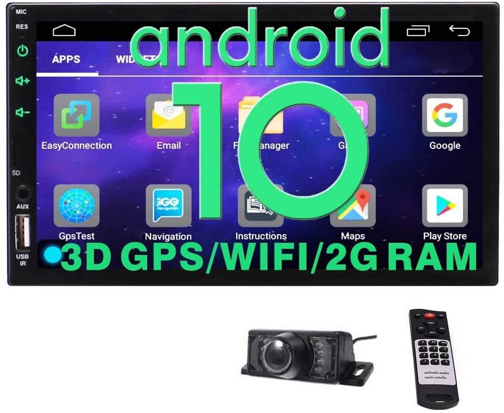 EINCAR Android Car Stereo Touch Screen Car Radio with Bluetooth 2 Din in Dash Double Din GPS Navigation FM/AM RDS Radio Auto HD Video Player Head Unit AUX WiFi Mirrorlink Remote Control+Backup Camera