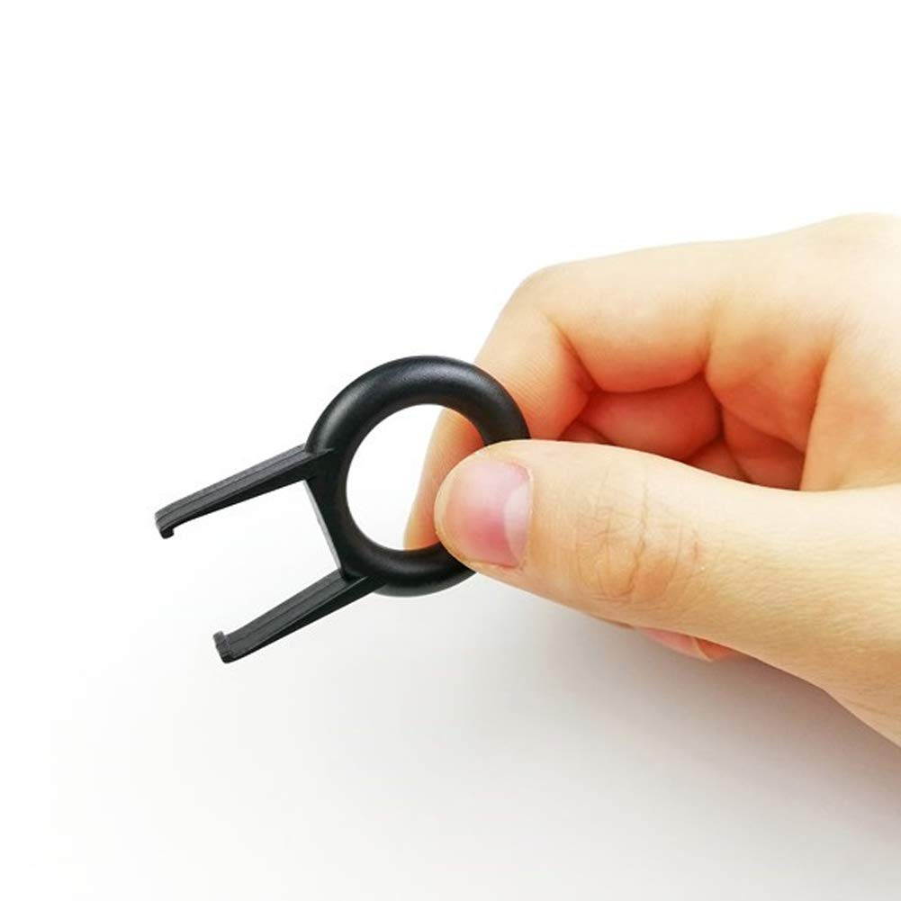 6 Pieces Mechanical Keyboard Keycap Puller Key Puller Key Cap Remover Keyboard Fixing Tool for Mechanical Keyboard, Black