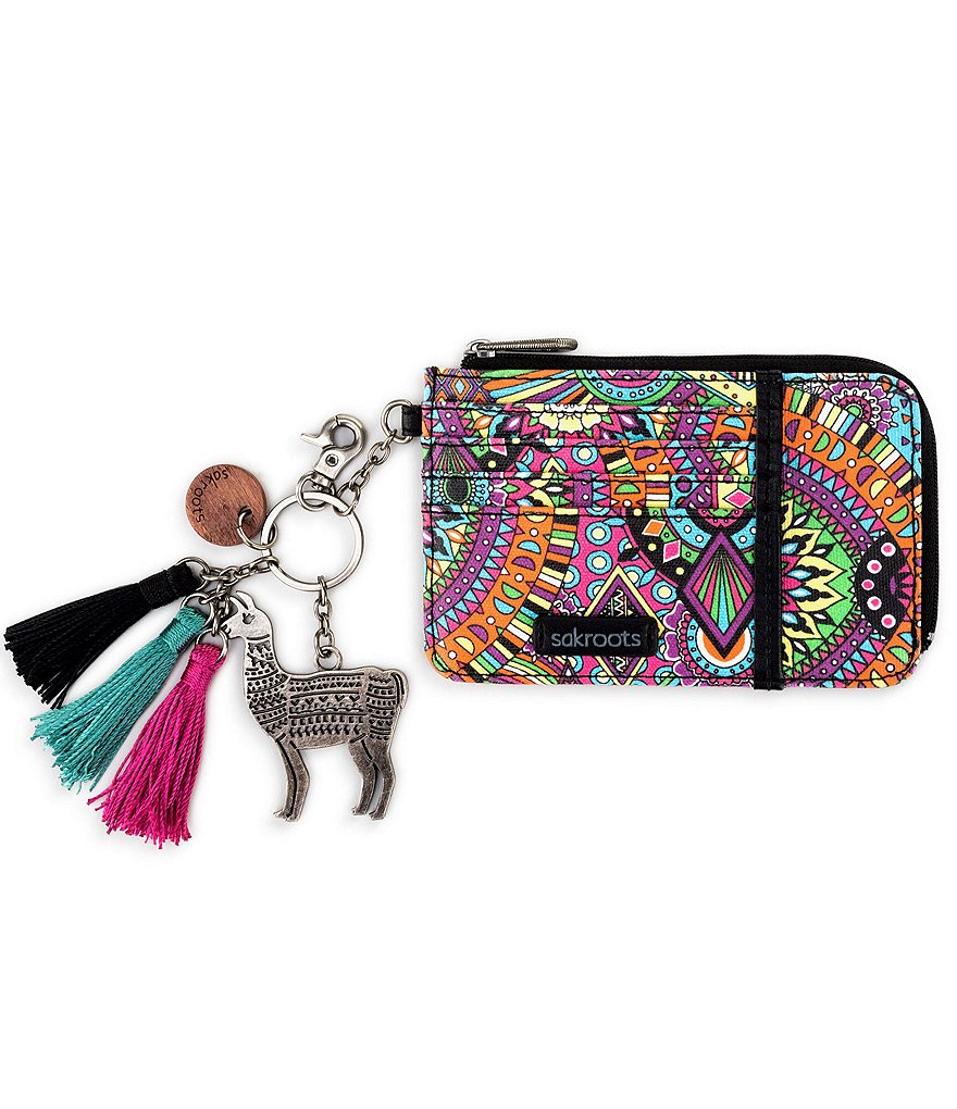 Sakroots Laguna Card Wallet