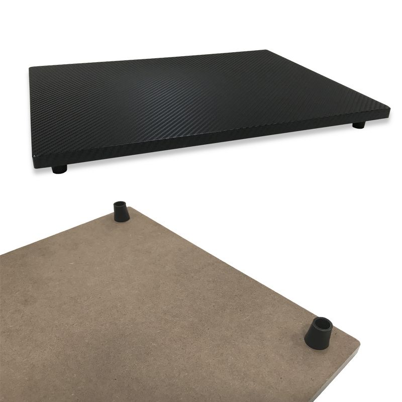 Cart System with wheels 3 Tier Black - Atlantic