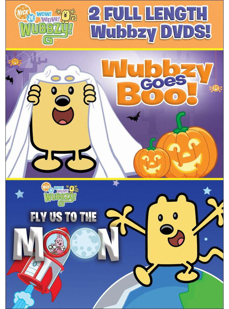 Wow! Wow! Wubbzy!: Wubbzy Goes Boo!/Fly Us to the Moon (DVD)