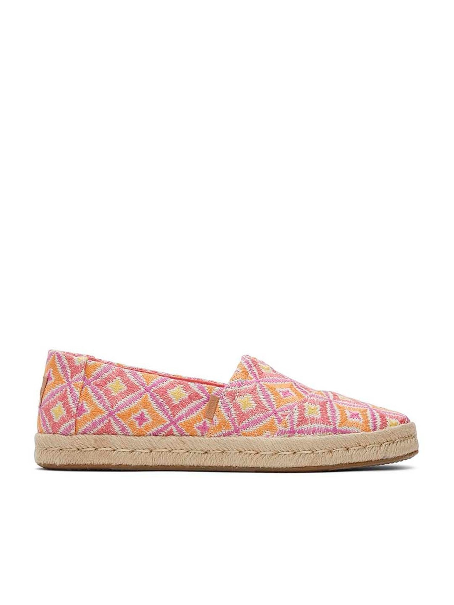 TOMS Alp Rope 2.0 Women's Pink Espadrille Shoes