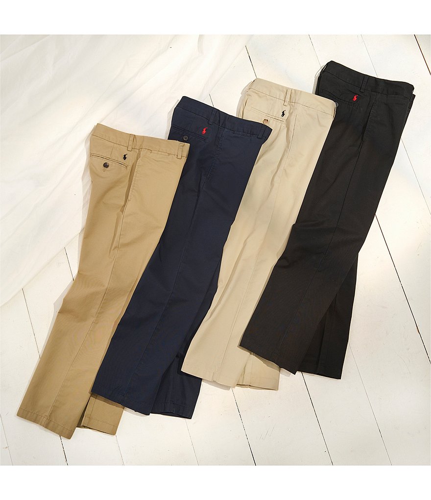 Polo Ralph Lauren Little Boys 2T-7 Suffield Flat-Front Chino Pants