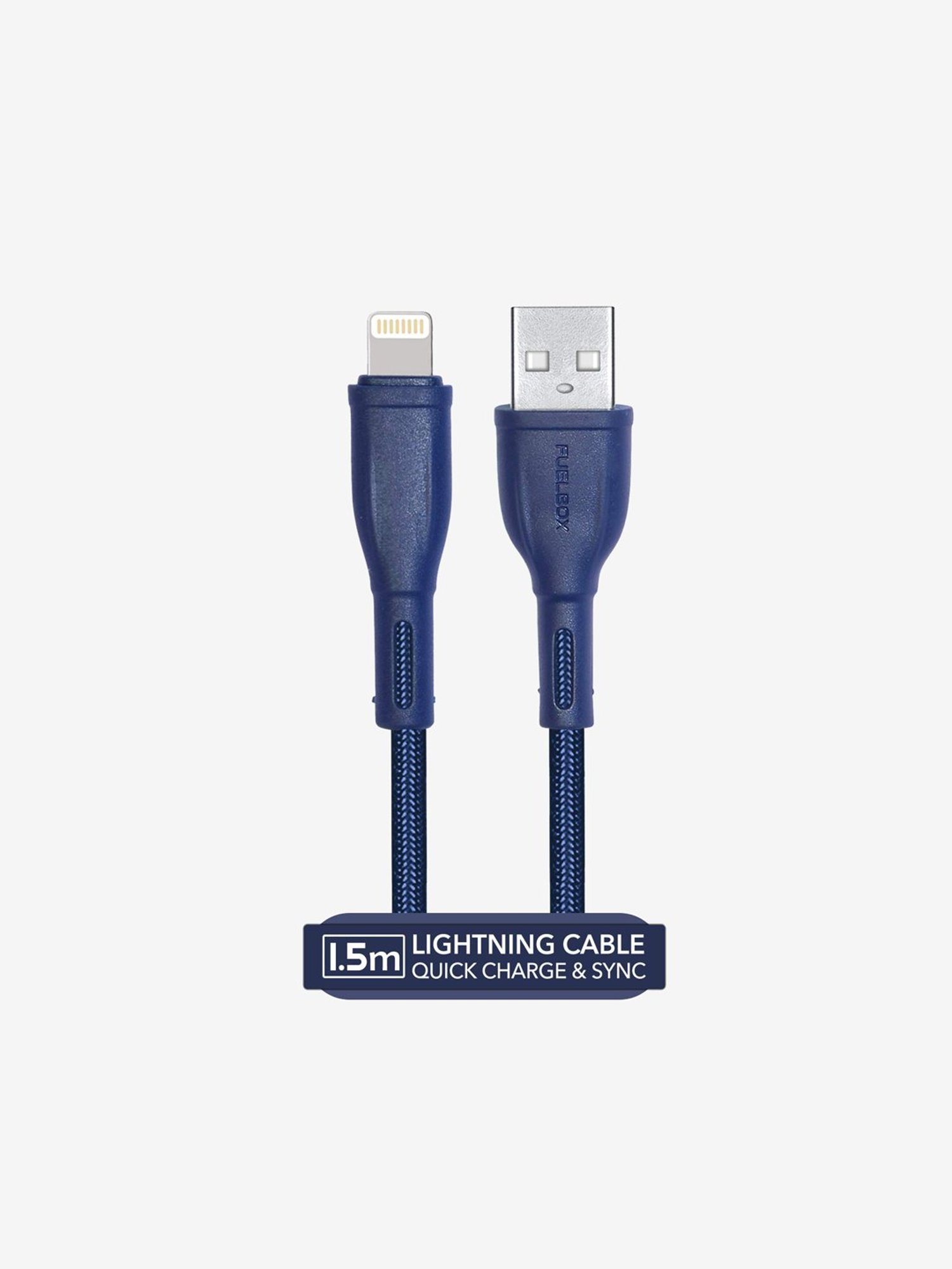 Moerdon SCB138 Fast Charging Data transfer Cable with LED indicator (Black)