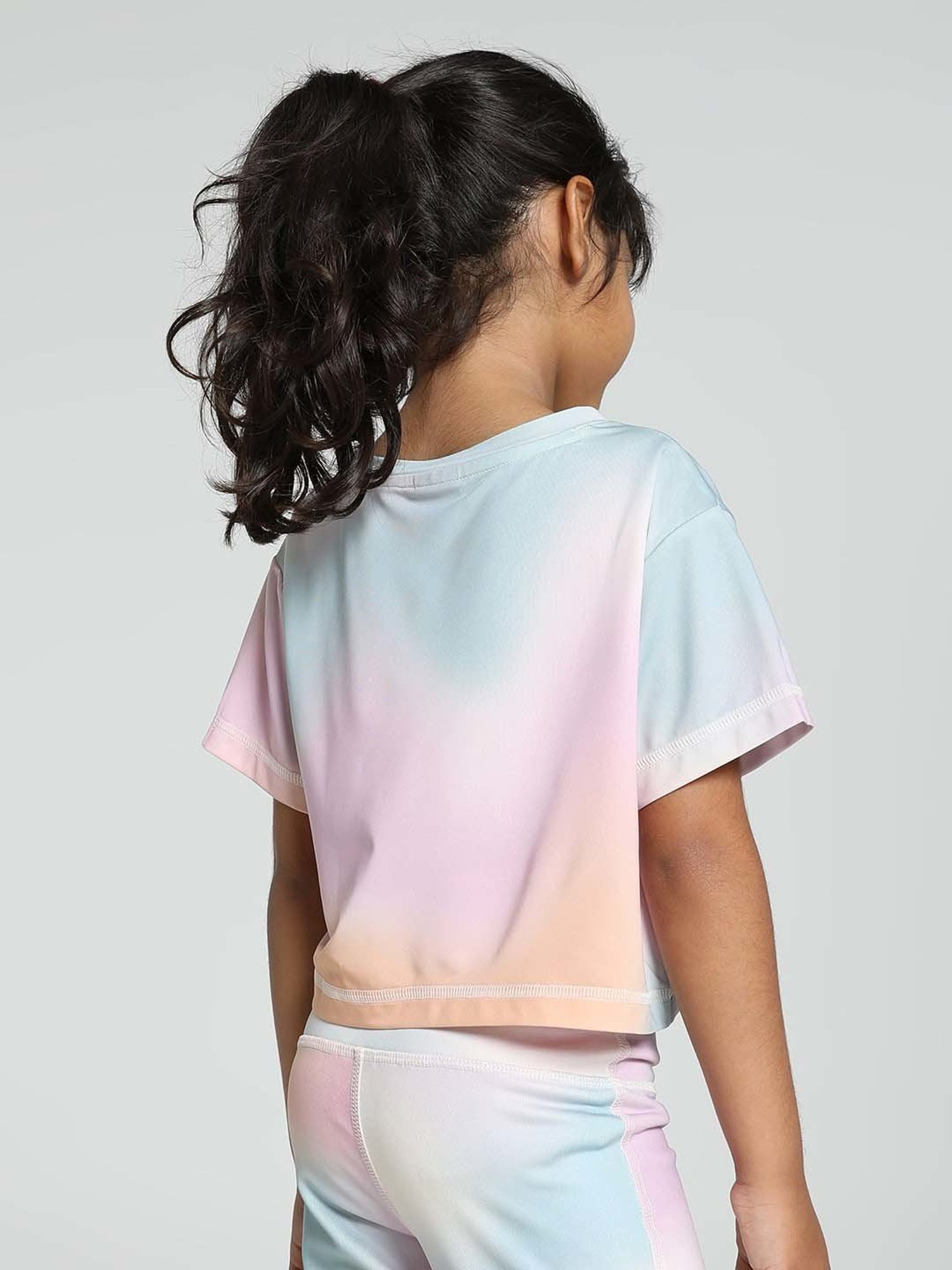 Puma Kids TRAIN FAVORITE Multicolor Logo Tee