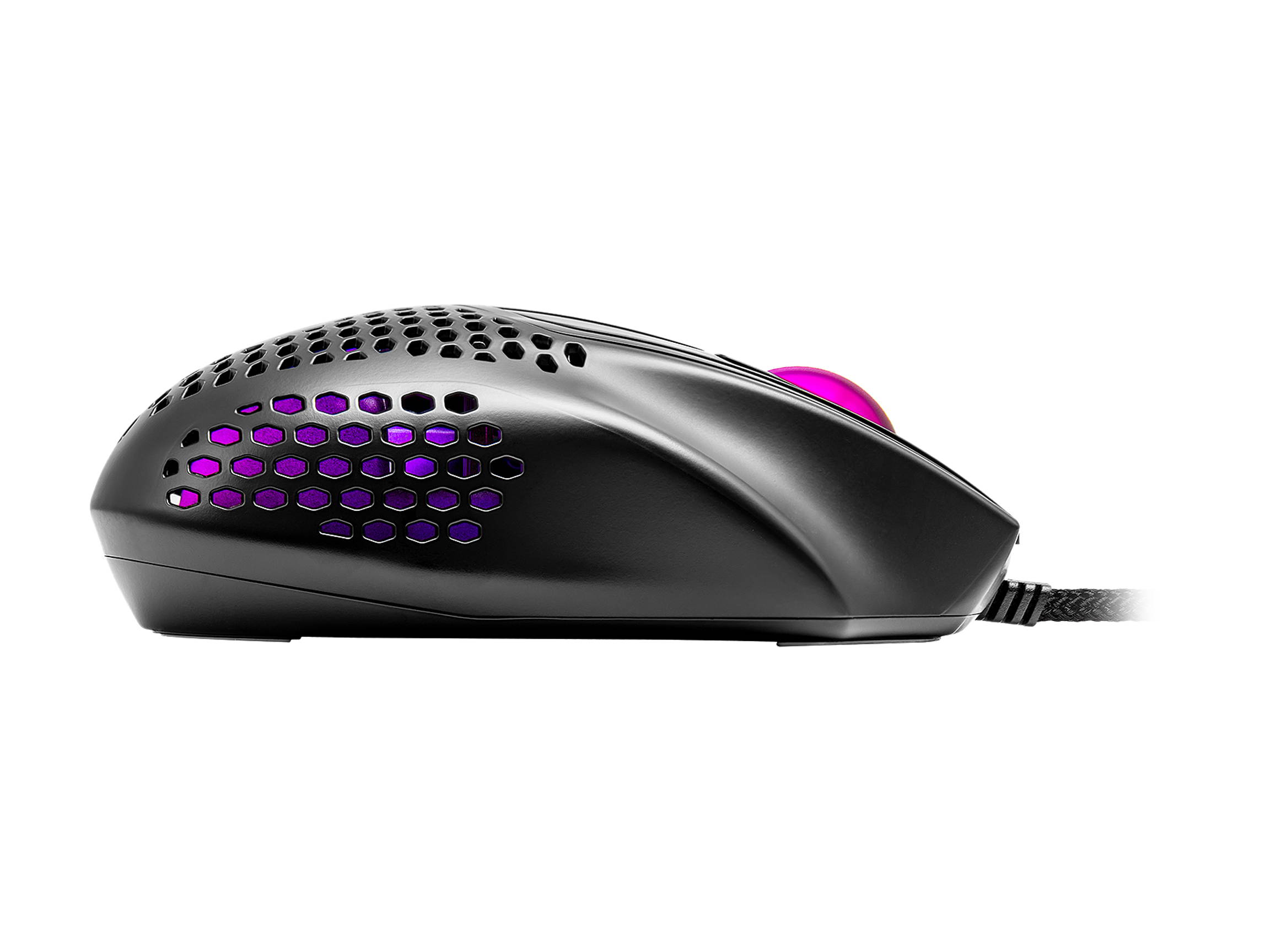 Cooler Master MM720 Black Matte Lightweight Gaming Mouse with Ultraweave Cable, 16000 DPI Optical Sensor, RGB and Unique Claw Grip Shape