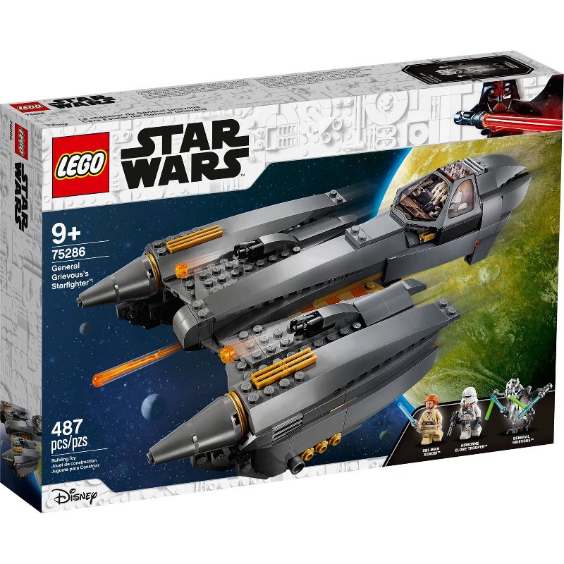 LEGO Star Wars: Revenge of the Sith General Grievous's Starfighter Spacecraft Building Kit 75286