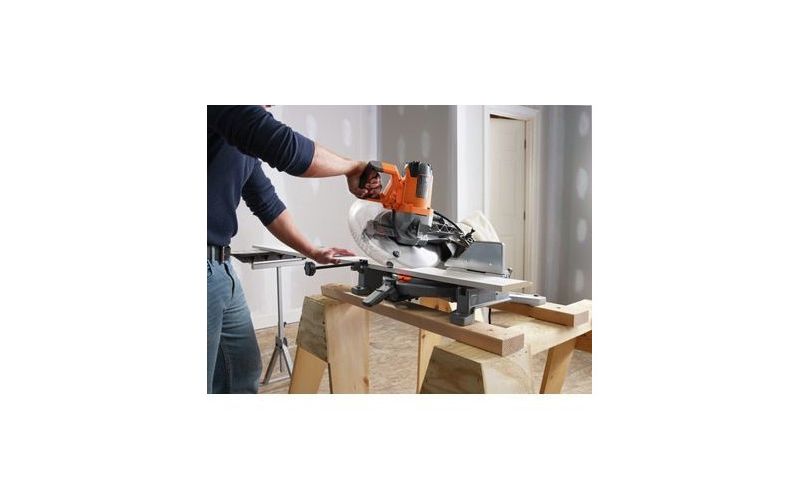 Ridgid ZRR4112 15 Amp 10 in. Dual Bevel Compound Miter Saw