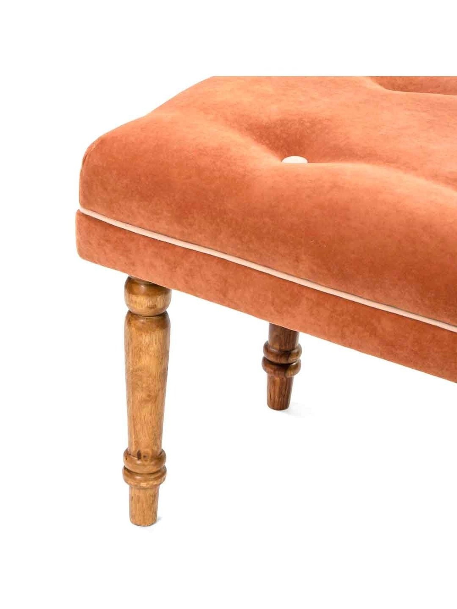 Picardy Vanity Stool Fabric/Antique Pearl - Acme Furniture