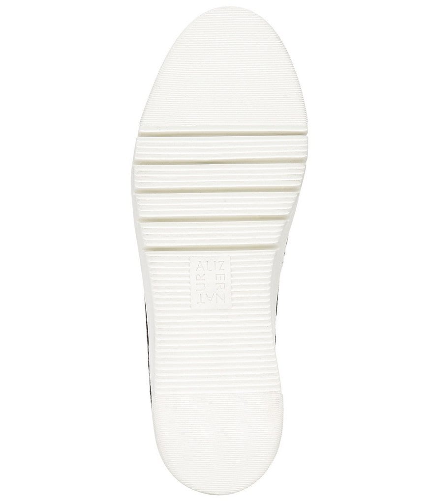 Naturalizer Hawthorn Snake Print Leather Zip Sneakers