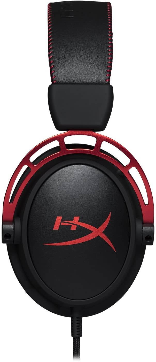HyperX Cloud Alpha S - PC Gaming Headset, 7.1 Surround Sound, Adjustable Bass, Dual Chamber Drivers, Breathable Leatherette, Memory Foam, and Noise Cancelling Microphone - Blackout (HX-HSCAS-BK/WW)