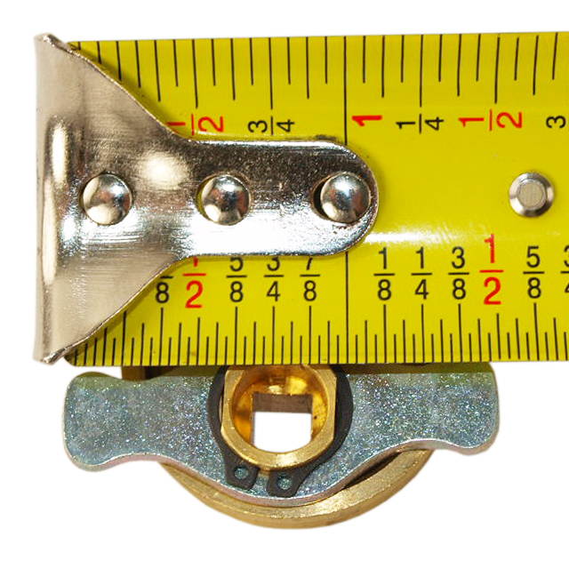 Ilco 704-04-11 Mortise Lock Thumb Turn Knob Disc Standard Throw