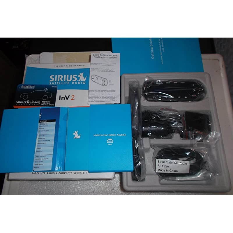 InV 2 Satellite Radio with S12TK1 Car Install Kit