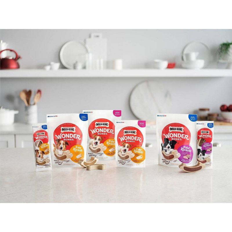 Milk-Bone - Paw Rockers Mini Chicken Dog Treats - 12ct