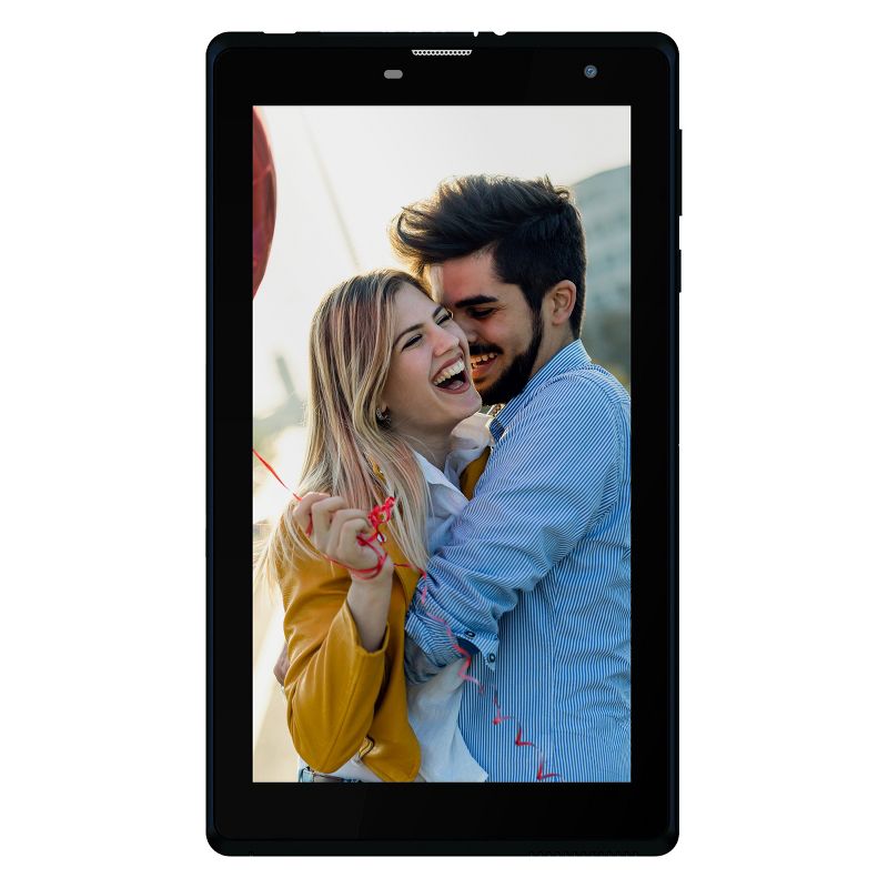 Hyundai HyTab 7WC1, 7" Tablet, WiFi, Quad-Core, 1GB RAM, 32GB Storage, Dual Camera, Android 10 - Black